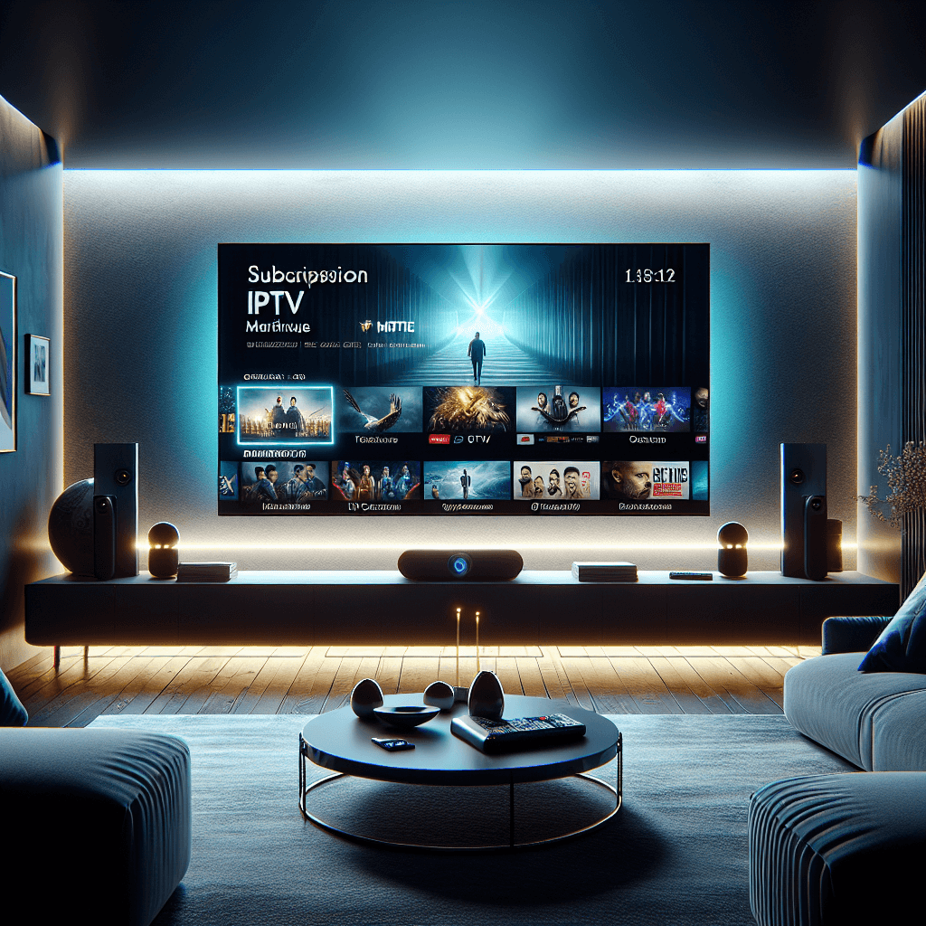 Abonnement IPTV abonnement iptv martinique - Qualité 4K