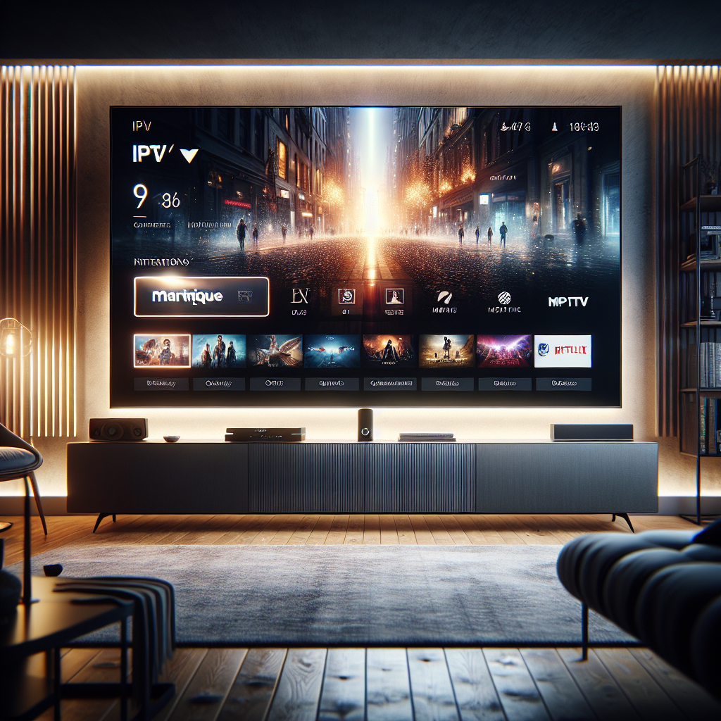 Abonnement IPTV iptv Martinique - Qualité 4K