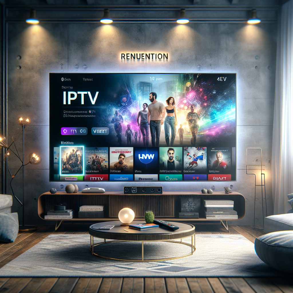 Abonnement IPTV IPTV Réunion - Qualité 4K
